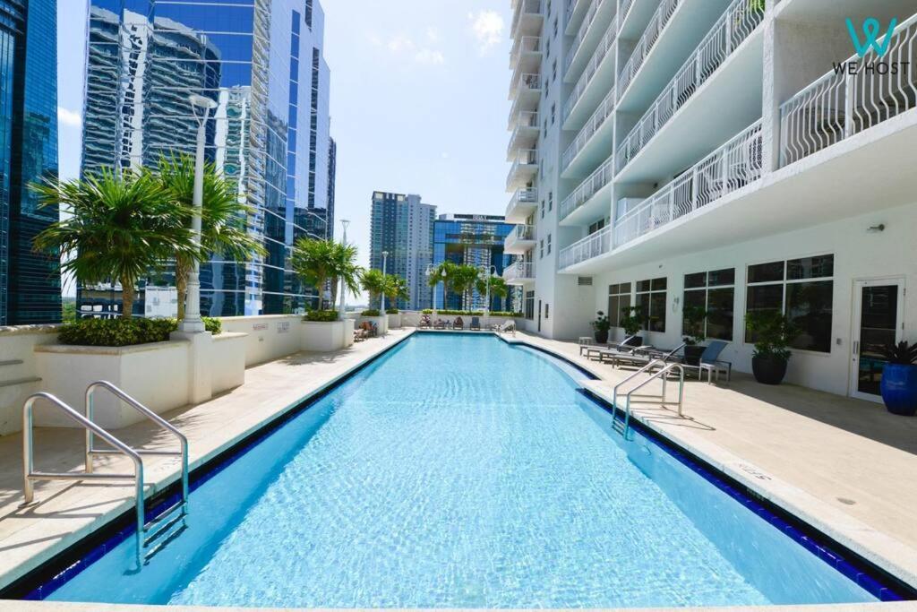 We Host - Amazing Condo Brickell With Ocean-Pool View Маями Екстериор снимка